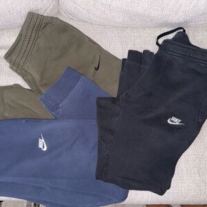 Nike Sweatpants - Black, Blue, Olive